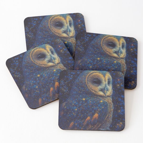 Item preview, Blue Grass Owl (Variation) designed and sold by OccultDreams.