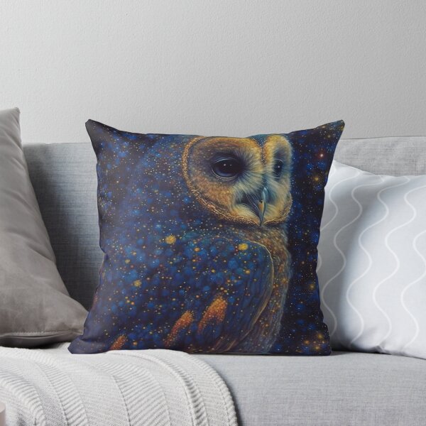 Item preview, Blue Grass Owl (Variation) designed and sold by OccultDreams.