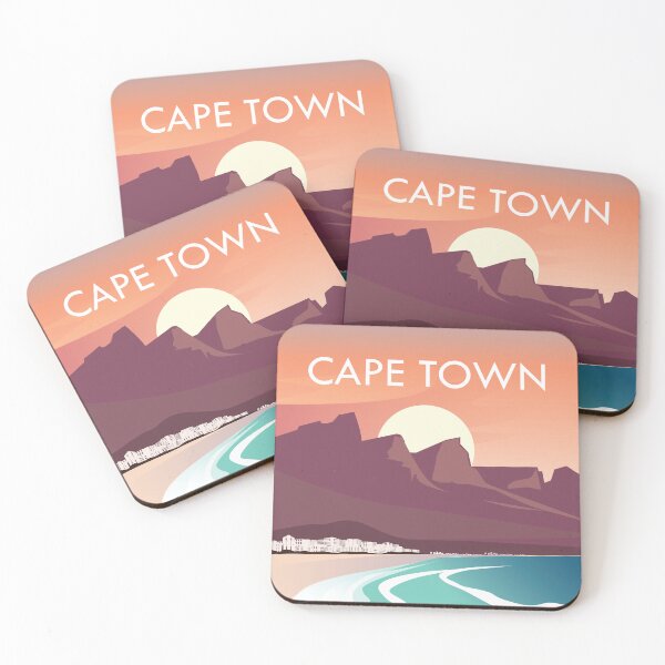 Item preview, South africa cape town  travel poster designed and sold by Arctic frame studio.