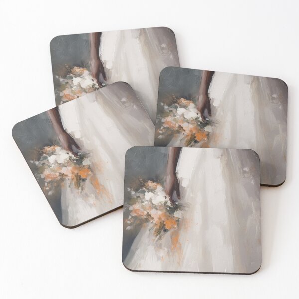 Item preview, Fleeting Moment: Bride Dropping Bouquet Painting designed and sold by Paintings By Simon .