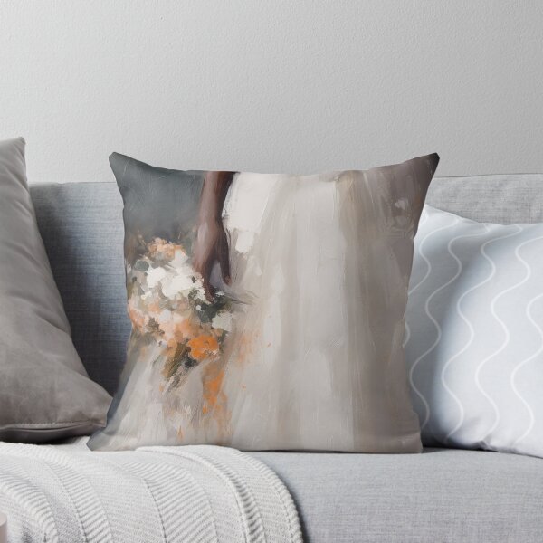 Item preview, Fleeting Moment: Bride Dropping Bouquet Painting designed and sold by Paintings By Simon .