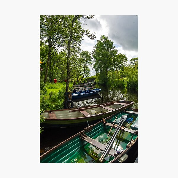 Boats in Lough Leane Photographic Print