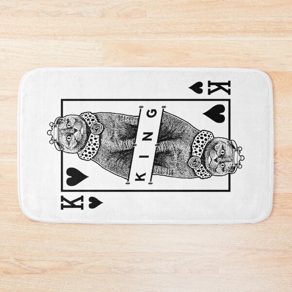 Item preview, Scottish Fold Cat Lover King Of Hearts Funny Pop Art designed and sold by GrandeDuc.