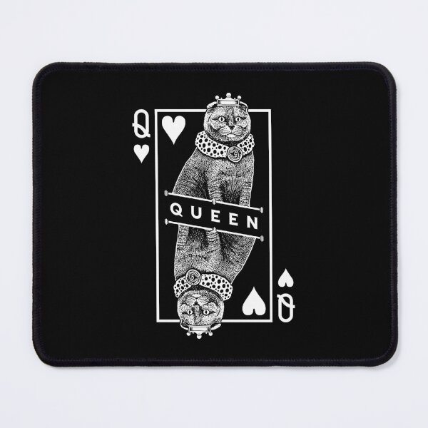 Item preview, Scottish Fold Cat Lover Queen Of Hearts Funny Pop Art designed and sold by GrandeDuc.