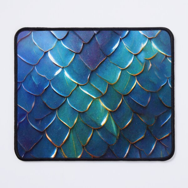 Item preview, Shimmery Mermaid Scales designed and sold by PotluckPrints.