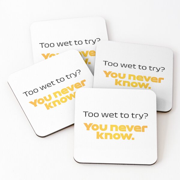 Item preview, Driver #4 Too Wet to Try? You Never Know | Best Team Radio Australia 2023 Season (Original) designed and sold by FilipeFerreira.