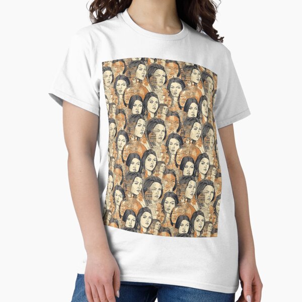 Item preview, FaceOFF Freedom Tees, Wear Your Privacy, Confuse Surveillance, Regain Control, PrivacyApparel, WearablePrivacy designed and sold by Patternprestige.