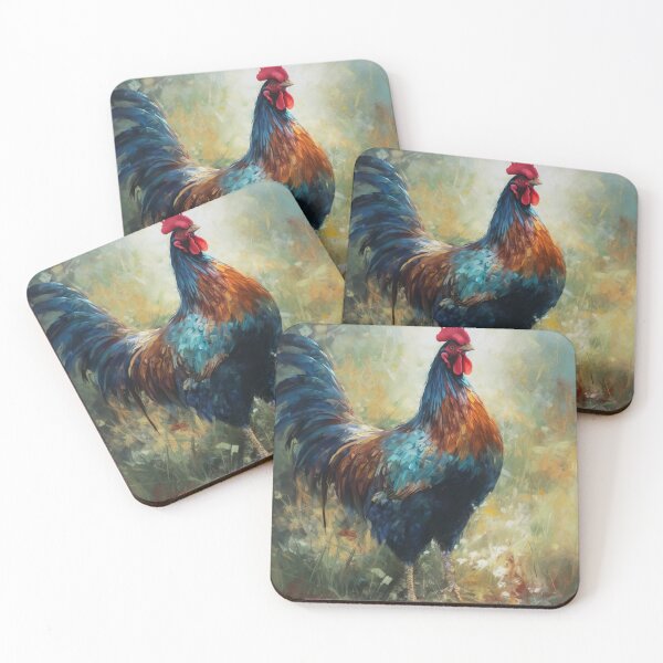 Item preview, Regal Cockerel: Oil Painting designed and sold by Paintings By Simon .