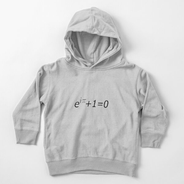 Euler's Identity, Math, Mathematics, Science, formula, equation, #Euler's #Identity Toddler Pullover Hoodie
