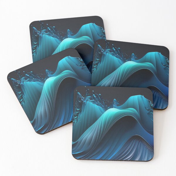 Item preview, Abstract ocean waves designed and sold by zoldi.
