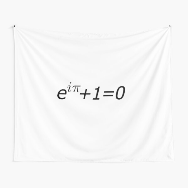 Euler's Identity, Math, Mathematics, Science, formula, equation, #Euler's #Identity #tshirt #EulersIdentity #Math #Mathematics #Science #formula #equation  Tapestry