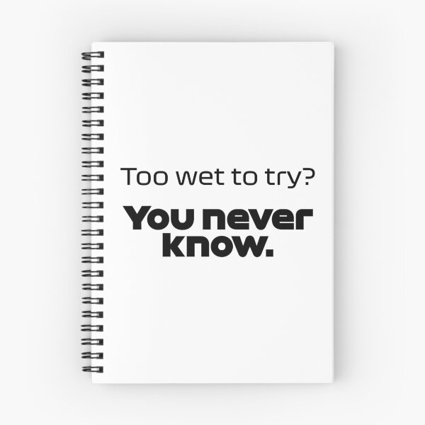 Item preview, Driver #4 Too Wet to Try? You Never Know | Best Team Radio Australia 2023 Season (Black) designed and sold by FilipeFerreira.