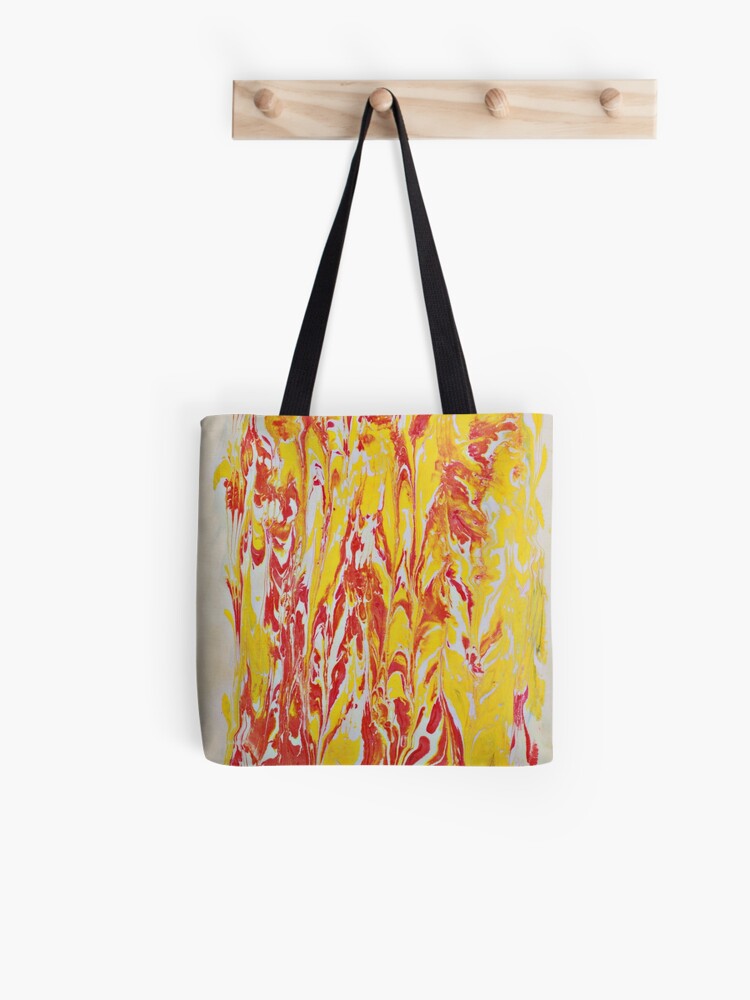 mustard tote bag