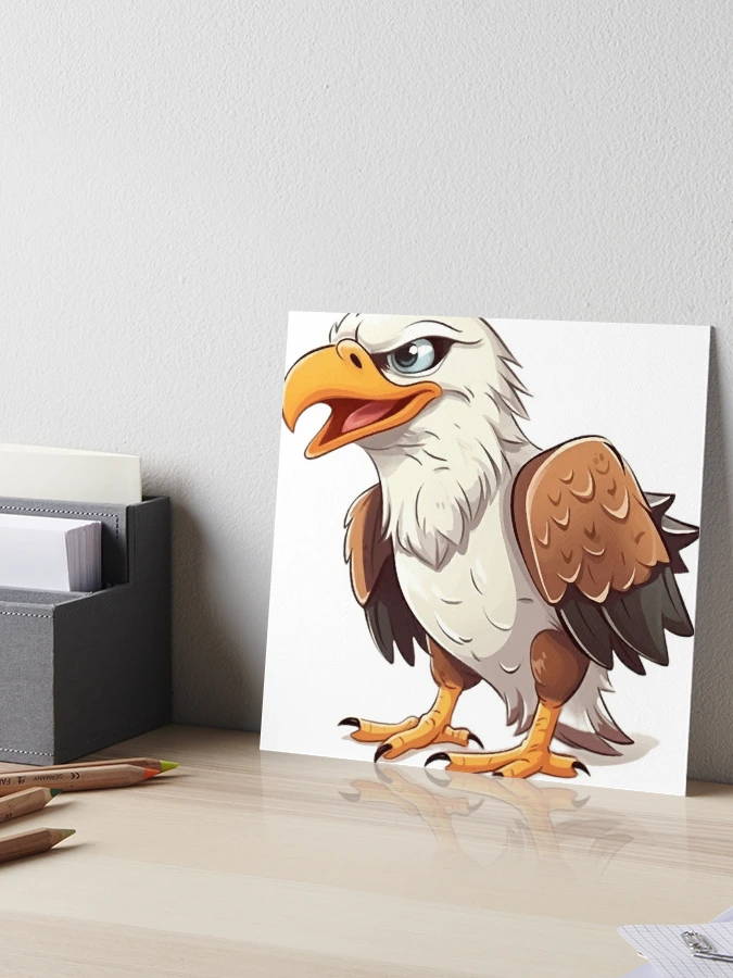 American Bald Eagle Face Wall Decal -  – Wallmonkeys