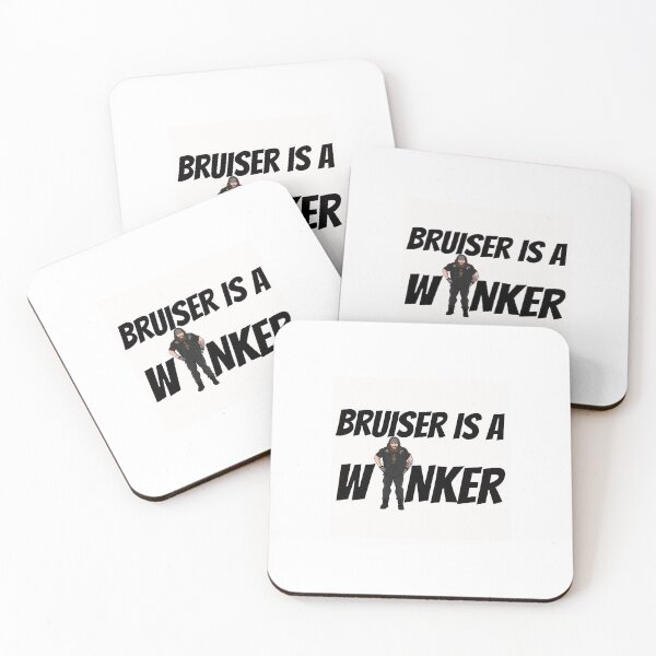Item preview, Bruiser Is A W*nker designed and sold by Bruiser Pro Wrestler .