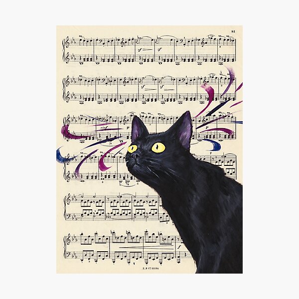 Item preview, Black Cat designed and sold by Charlene's Art.