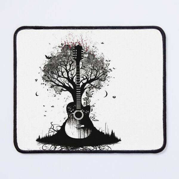 Item preview, Acoustic Guitar Tree Of Life Guitar Player Nature Guitarist designed and sold by DiamondPixel.