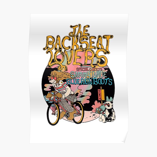 Backseat Lovers Art Poster