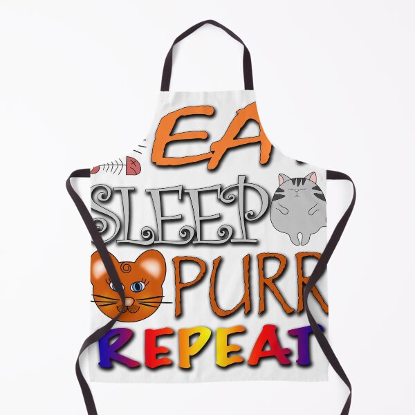 Item preview, Eat Sleep Purr Repeat designed and sold by likbatonboot.