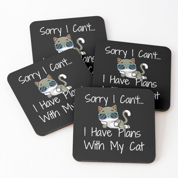 Item preview, Lo siento, no puedo, tengo planes con mi gato designed and sold by smailjr.