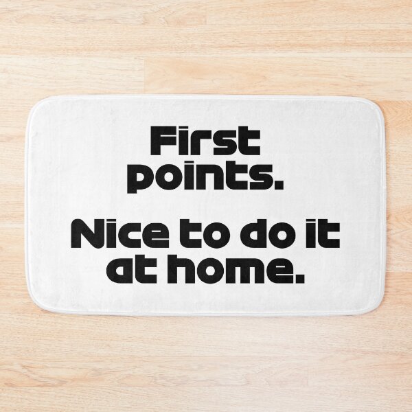 Item preview, Driver #81 First Points. Nice To Do It At Home | Best Team Radio Australia 2023 Season (Black) designed and sold by FilipeFerreira.