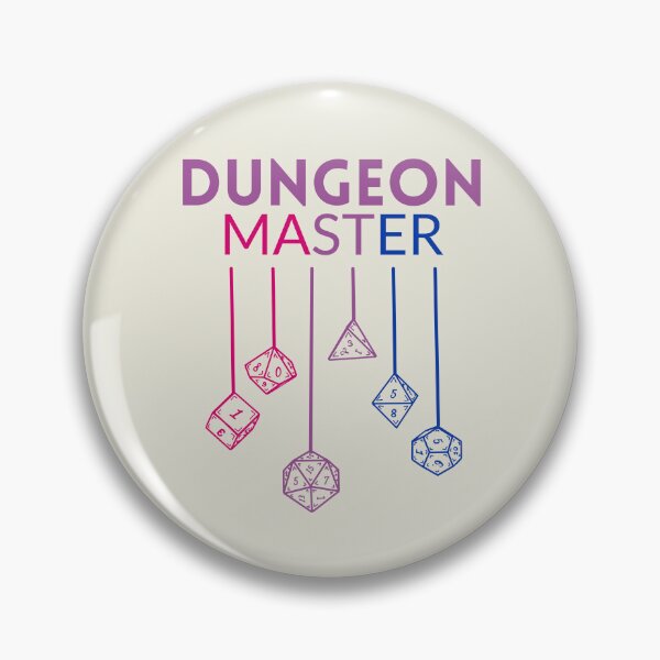 Item preview, Dungeon Master Bi Pride designed and sold by InkStars.