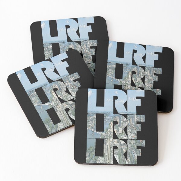 Item preview, Little Rock, Arkansas LRF Cityscape Repeating Pattern designed and sold by CrabbyLobster.