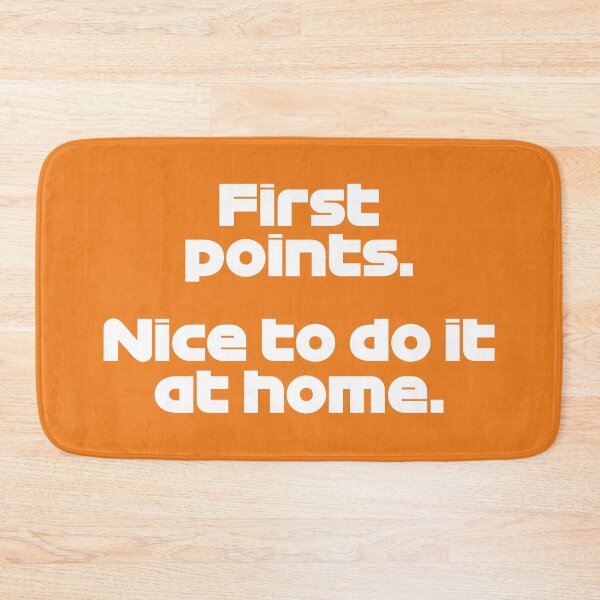 Item preview, Driver #81 First Points. Nice To Do It At Home | Best Team Radio Australia 2023 Season (Orange BG) designed and sold by FilipeFerreira.