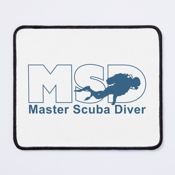 Item preview, Master Scuba Diver (MSD) designed and sold by scubacoop.