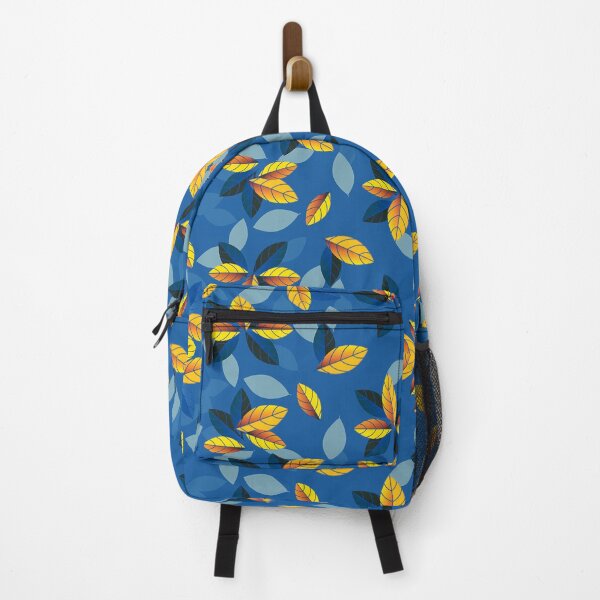 Item preview, Blue And Yellow Leaf Style Design designed and sold by Bunmigraphics .