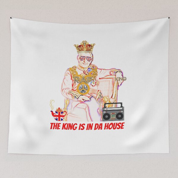 Item preview, King Charles III Coronation Celebration, The King is in da House, Bling, Original Design, King Charles 3 designed and sold by Zenzly.