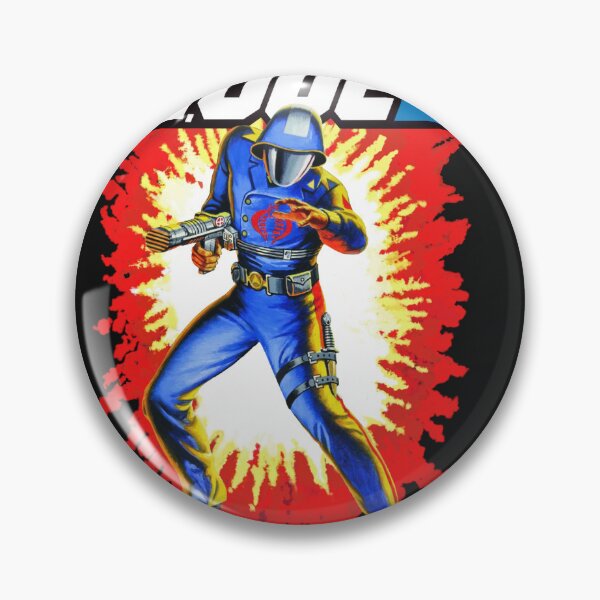 Item preview, GI Joe cobra commander toy card back design designed and sold by VeryEnglishGent.