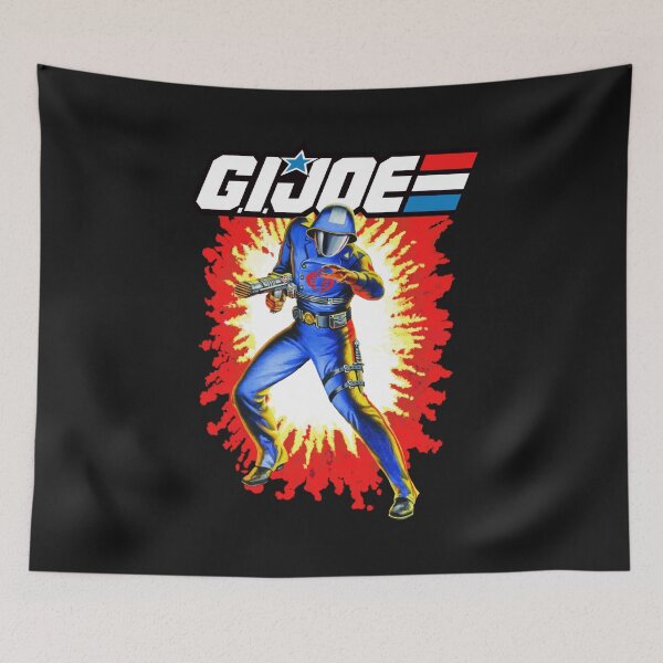 Item preview, GI Joe cobra commander toy card back design designed and sold by VeryEnglishGent.