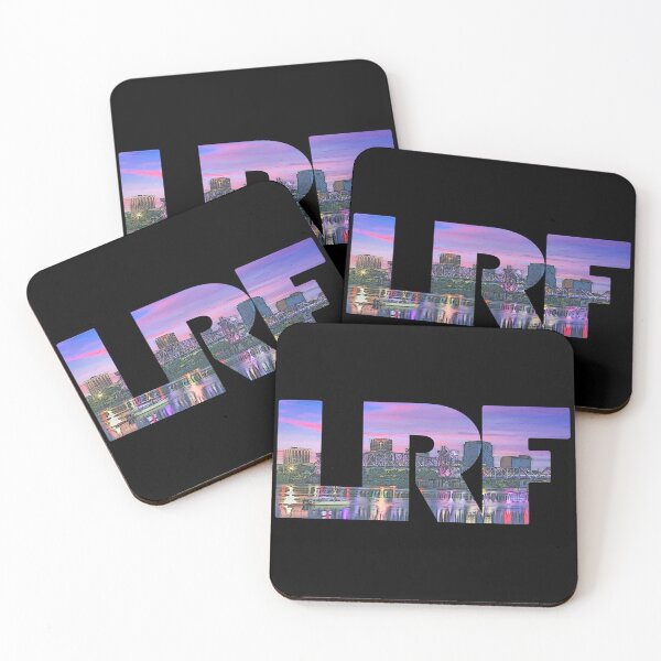 Item preview, Little Rock, Arkansas LRF Sunset Cityscape designed and sold by CrabbyLobster.