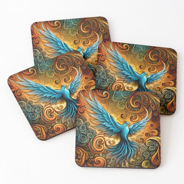 Item preview, Fire Bird 4 designed and sold by CherryBlack.