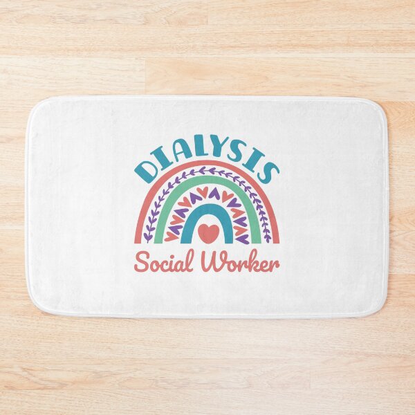 Item preview, Dialysis Social Worker Boho Rainbow designed and sold by jaygo.