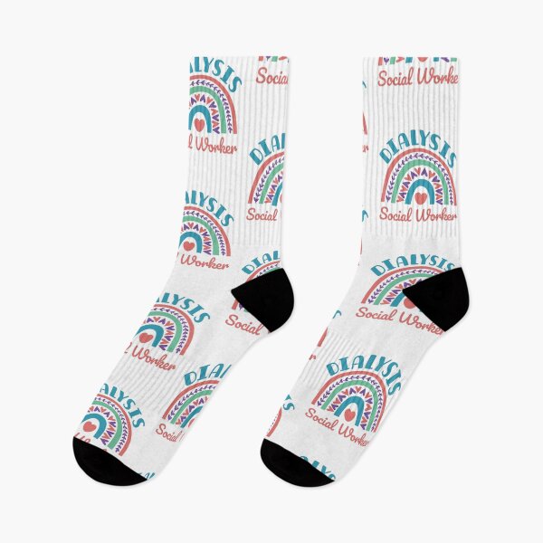 Item preview, Dialysis Social Worker Boho Rainbow designed and sold by jaygo.
