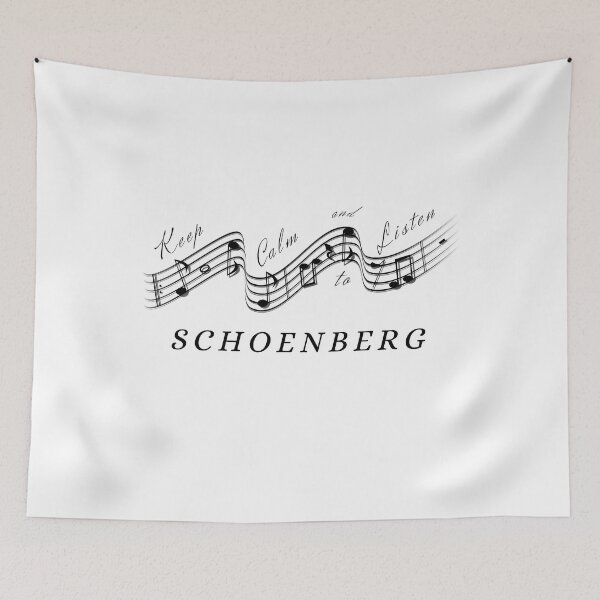 Item preview, Arnold Schoenberg or Schönberg - Keep calm and listen to - Best Classical Music Composer designed and sold by Vintage-TM.