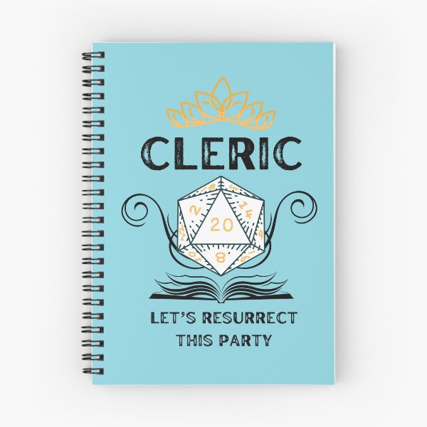 Item preview, Cleric - Let's resurrect this party designed and sold by InkStars.