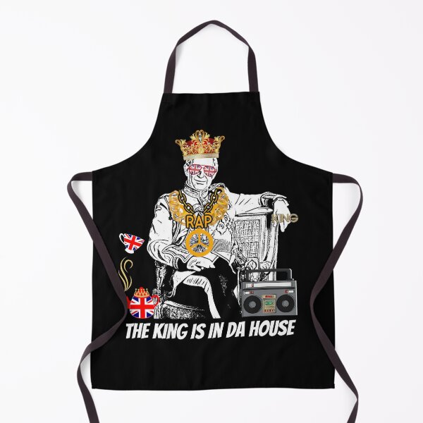 Item preview, King Charles III, The King is in da House BW, Coronation Celebration, Bling, Original Design, King Charles 3 designed and sold by Zenzly.