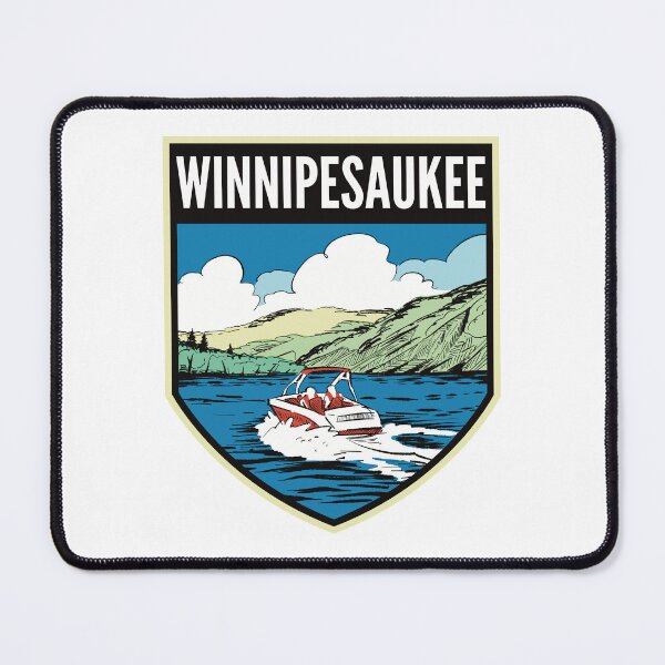 Artikelvorschau, Lake Winnipesaukee Retro Boating entworfen und verkauft von HalpinDesign.