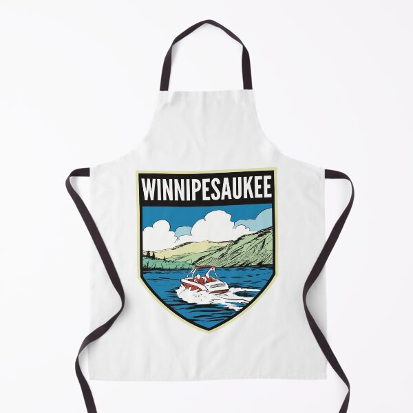 Item preview, Lake Winnipesaukee Retro Boating designed and sold by HalpinDesign.