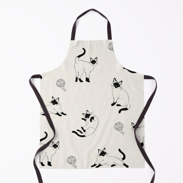 Item preview, Siamese Cat Playtime Pattern designed and sold by Siamese connection.