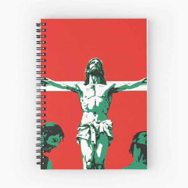 Item preview, Vibrant Devotion: Jesus in Red, Green, and White designed and sold by christiantkd.