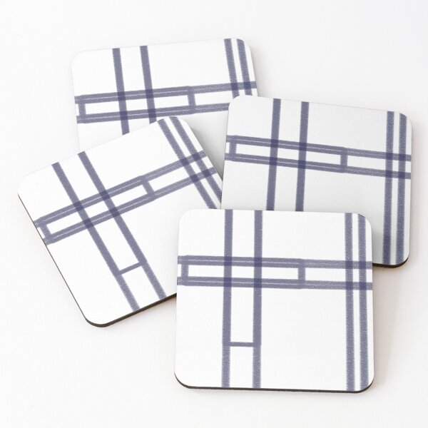 Item preview, Modern day plad in midnight blue designed and sold by JewelsNova.