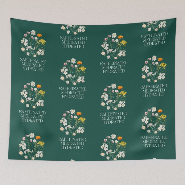 Item preview, Caffeinated Medicated Hydrated | Fresh | Active designed and sold by ArtfulDelights.