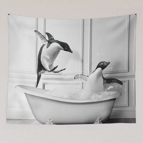 Artikelvorschau, Entzückende Pinguine in der Wanne entworfen und verkauft von ChristianErc.