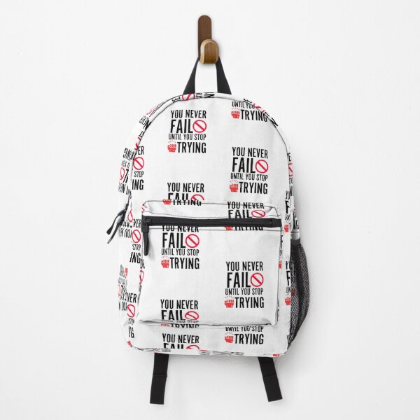 Item preview, you never fail until you stop trying designed and sold by TThousand.