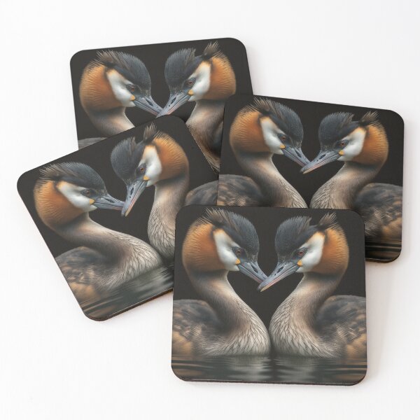 Item preview, Great Crested Grebes designed and sold by FantasySkyArt.