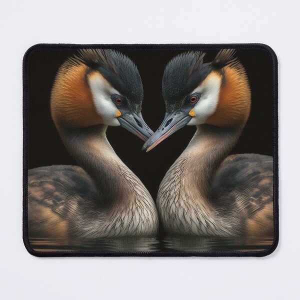 Item preview, Great Crested Grebes designed and sold by FantasySkyArt.